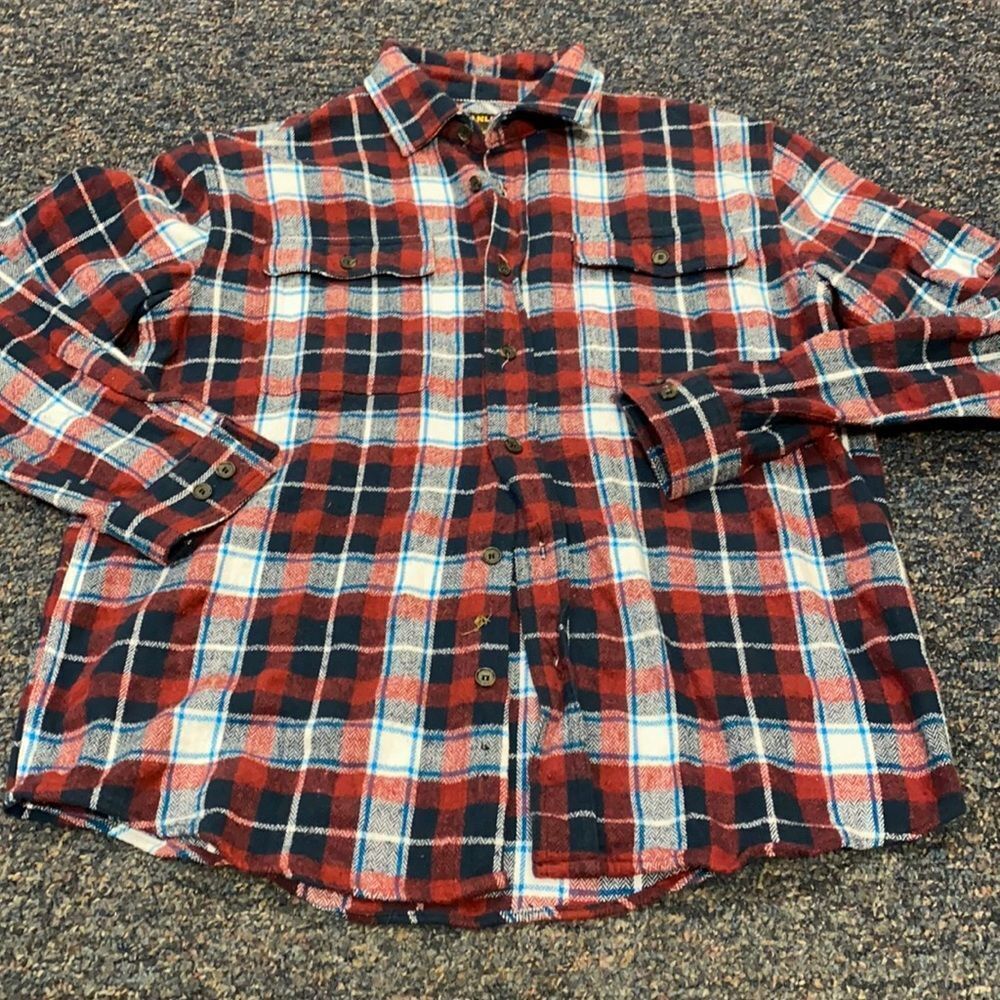 Stanley Checkered Button Down Shirt Sz. M